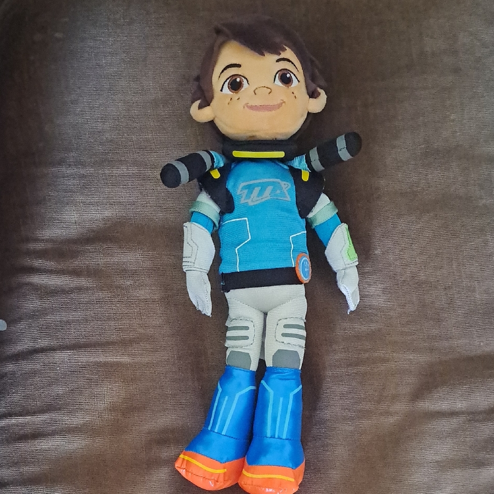 Plush Toy Of Miles From The Disney Junior Show Miles From Tomorrowland.